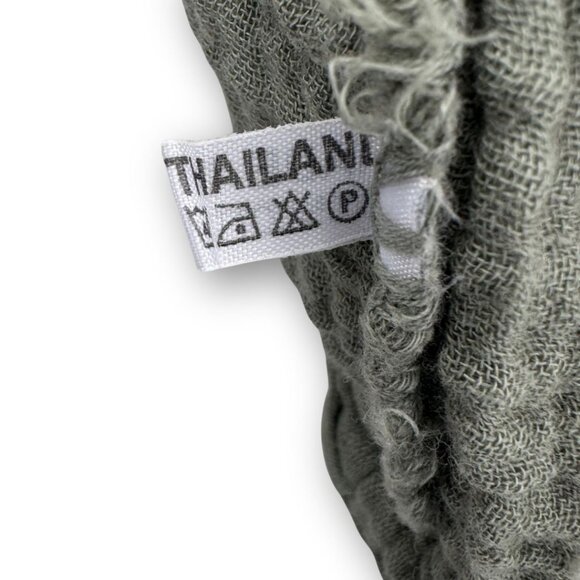 NWT Thaluta Kitana Mini Dress Shirt Sage Grey - Picture 4 of 4